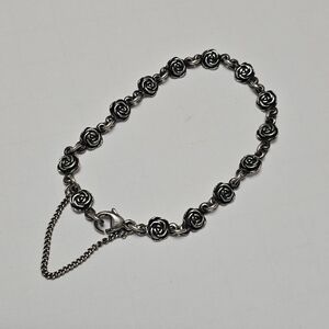 James Avery Retired Mini Rosebud Bracelet